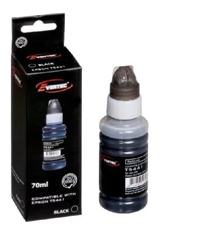 Tinta  T544 Evertec L3110 L3150 L3250 L5190 - Botellas 70 Ml