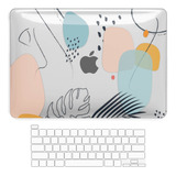 Feams Funda Para Macbook Pro De 13 Pulgadas, Transparente Y