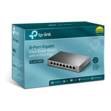 Hub Switch Gigabit Gerenciável 8p Tp-link Sg-108pe C/ 4p Poe