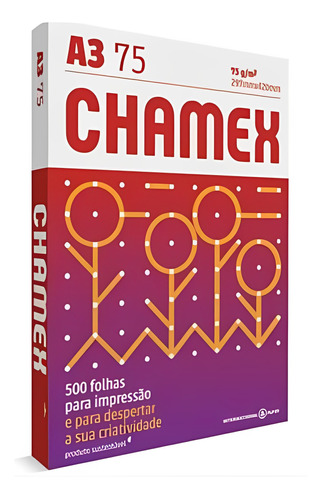 Papel Sulfite Chamex 500fls A3