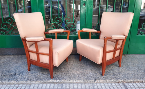 Par De Sillones De Estilo Diseño Escandinavo Mid Century 