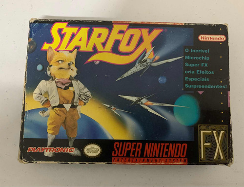 Starfox Star Fox Snes Super Nintendo Original Playtronic