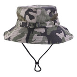 Sombreros De Pescador De Camuflaje Para Niños Outdoor Protec