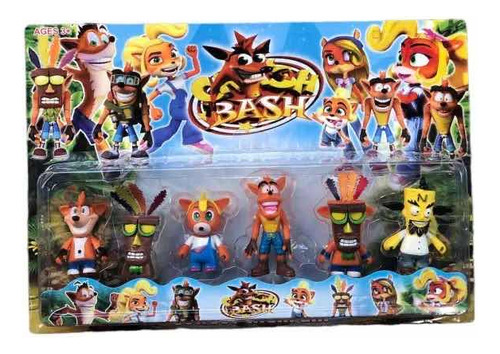 Hermoso Set En Presentación Blister De Crash Base