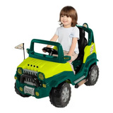 Carrinho De Passeio Infantil Jipe Jeep Com Pedal Empurrador