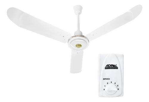 Ventilador De Techo 3 Aspas + Control Remoto De Pared Adir