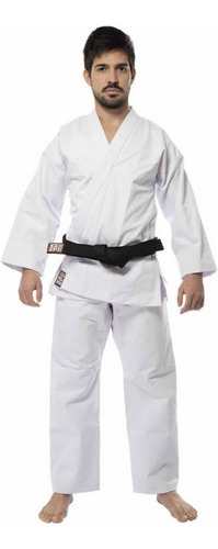 Kimono Karate Lonado K10 Adulto Branco - Haganah