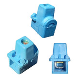 3 Conectores Terminal Ccf Azul Dersehn 50a 2mm² A 10mm²