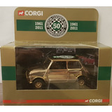 Mini Cooper - Corgi 1:36 - Edição Ouro 50 Anos - Raridade !!