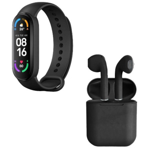 Combo Smartwatch M6 + Auriculares Inpods 12 I12 