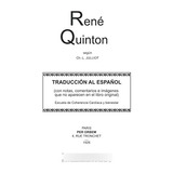 Rene Quinton Segun Charles-louis Julliot: Traduccion Al Espa