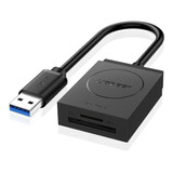 Leitor De Cartão Ugreen Usb 3.0 Sd Micro Sd Tf 20250 5gbps