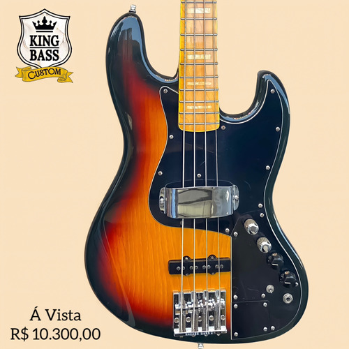 Baixo Fender Jazz Bass 4 Cordas Marcus Miller Japan 2002