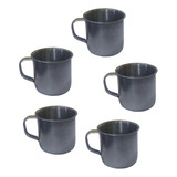 Tazas Mini Pocillos Hervidor Acero Inoxidable Set 50 Pzs