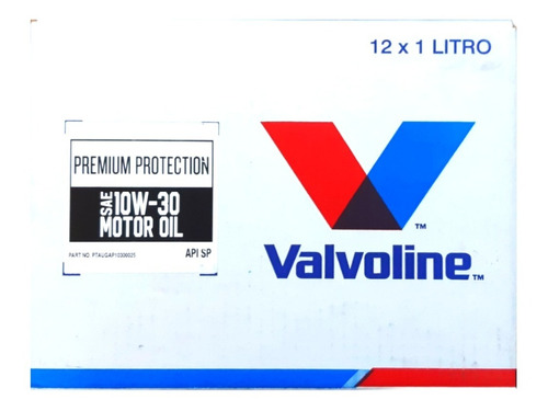 Aceite 10w30 Semi Sintetico Valvoline Pack 4lts + Filtro Foto 4