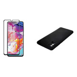 Funda Tpu Con Felpa + Templado Compatibles Con Samsung A31