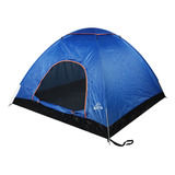 Carpa 4 Personas Camping Outdoor Azul