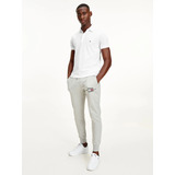 Polo Essential Regular Fit Hombre Tommy Hilfiger Blanco