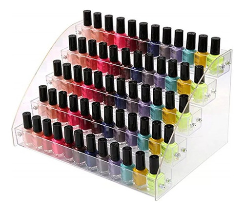 Organizador De Acrilico De Esmaltes Para Uñas 5 Niveles