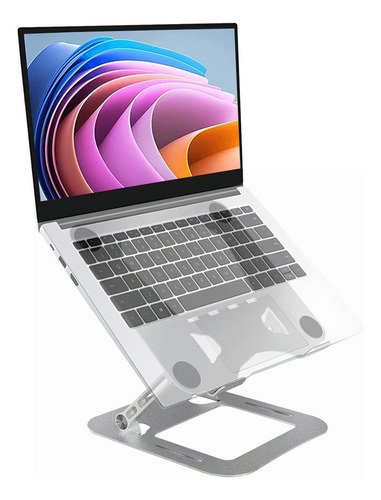 Soporte Laptop Base Stand Tablet Aluminio Portátil Plegable