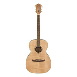 Fender Fa-235e Guitarra Acústica De Concierto, Natural