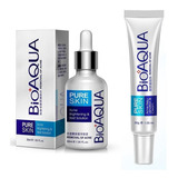 Crema+ Serum Bioaqua Pure Skin Tratamiento Anti-acne Manchas