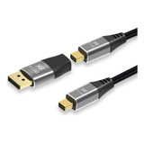 Cable Mini Dp A Mini Dp Displayport 1.4 8k @60hz Macho A