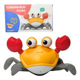 Caranguejo Fujão Joe Brinquedo Musica Sensor Indução Kidstop