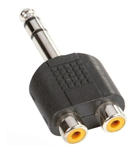  Adam Hall 7549 Adaptador 2 Rca Hembra A 1 Plug Stereo Macho