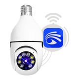 Câmera De Segurança Wi-fi Externa Noturna Branca A8 À Prova Cor Branco