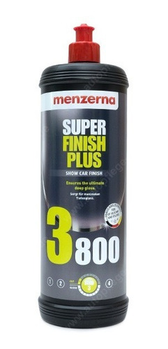 Menzerna 3800 Super Finish Plus Glare Cars Detailing