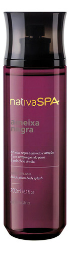 Colonia Splash Nativa Spa Ameixa Negra 200ml O Boticário