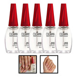 Kit 5 Esmaltes Colorama Tratamento Base Setim Hipoalergênico