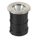 Lámpara De Piso Circular 3.15 W 3000k Cromado 100-240v Calux