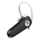 Auricular Manos Libres Bluetooth Motorola Hk126 2023 Color Negro Color De La Luz Azul
