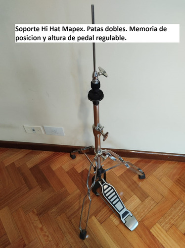 Soporte Pedal Hi Hat Dixon Pshp1 Pata Doble