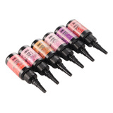 Pegamento De Resina Uv De 10 Ml De Colores, 6 Uds.