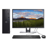 Dell Optiplex 3060 Intel Core I7-8700 8gb 1tbhdd Monitor 24 