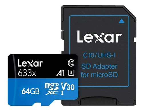 Cartão De Memória Lexar Micro Sdhc 32gb 100mb/s 633x