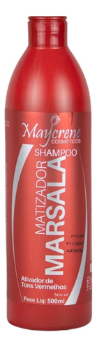 Shampoo Marsala Matizador Cabelos Vermelhos 500ml