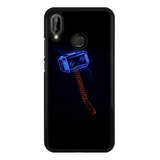 Funda Protector Para Huawei Thor Marvel Martillo Mjolnir