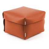 Caja Ruca Large Cuero Reciclado Sustentable Deco