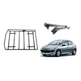 Barras Porta Equipaje Peugeot 206 5 P + Parrilla Reforzada