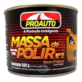 Massa Polir Nº2 Proauto 500g Base Água Carro Moto Caminhão