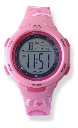 Reloj Niño Niña Digital Impermeable Agua En Colores Surtidos