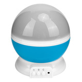 Lampara Velador Infantil Proyector Estrellas Usb Rgb Colores