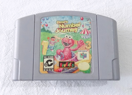 Elmo Number Journey Juego Original Para Nintendo 64 Newkidco