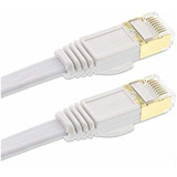Cable Ethernet Vultic Flat Cat 7, Red De Internet [6 Pies/2
