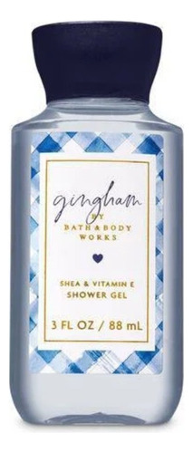 Shower Gel Bath And Body Works Travel Size Gingham 88ml
