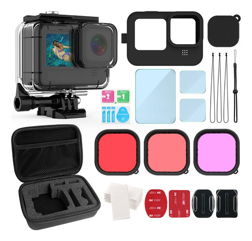 Kit De Accesorios 29 En 1 Axnen Para Gopro Hero 12 11 10 9